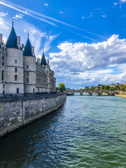 Fototapeta premium Vue sur la Seine