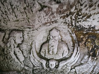 Paintings from Ivanovo Rock Monastery, established in the twenties of 13th century