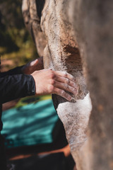 hand in the rock