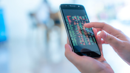 Stocks Trading On Mobile 