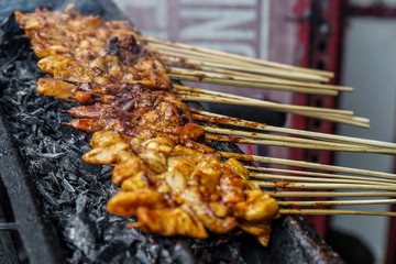 Cooking Satay