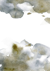 Paper watercolour texture background template print cardboard