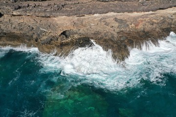 sea sky and earth come together to form a wonderful landscape