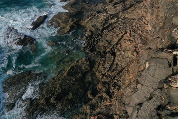 sea sky and earth come together to form a wonderful landscape