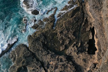 sea sky and earth come together to form a wonderful landscape