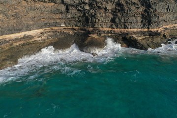 sea sky and earth come together to form a wonderful landscape