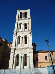 Fototapeta na wymiar cathedral of ferrara