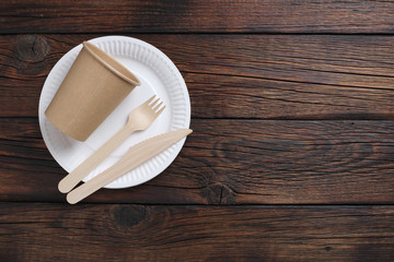 Disposable tableware and cutlery
