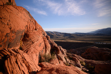 Red rocks in Nevada. 