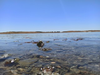 lake and sky