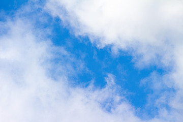 white sky clouds, blue sky with clouds, blue and white in the sky