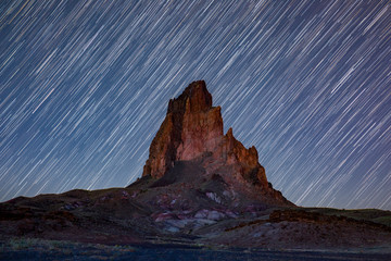 Fototapeta na wymiar Agathla Peak Arizona, El Captian, Northern Arizona