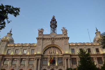 Fototapeta na wymiar Old building in Valencia, Spain