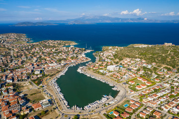 Dalyan Marina Çeşme Drone Aerial