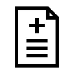 Obraz premium Healthy report icon