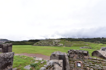 Sacsayhuaman Fortress - view of ensemble 210