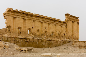 Fototapeta premium Palmyre Syria 2009 The ruins of an ancient city dating from the Roman period