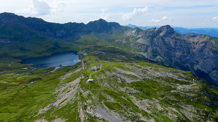 The Swiss Alps at Melchsee Frutt - Bonistock mountain