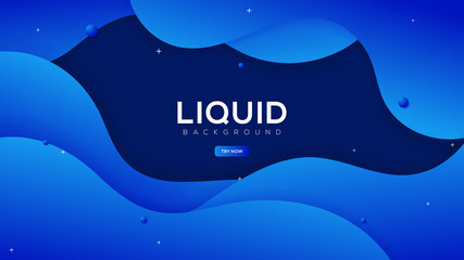 Liquid abstract background with gradient colorful background. Vector background. Eps10