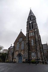 Fototapeta premium St. Joseph Church in the town of Clifden, Ireland