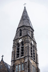 Fototapeta na wymiar St. Joseph Church in the town of Clifden, Ireland