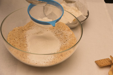 The cookies oh the dead. Autumm Italian biscuits.