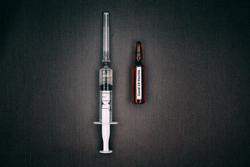 syringe and needle