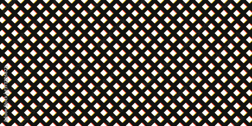 Poster mosaic abstract geometric art rhombus pattern vector background
