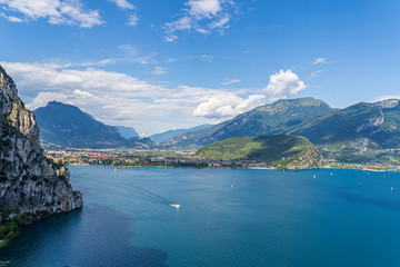 Vista su Riva del Garda