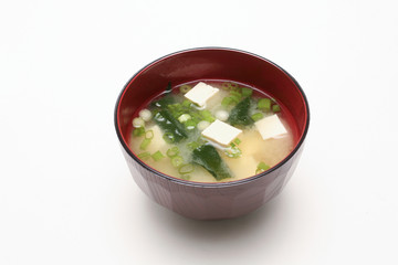 Shiro Miso Soup - Tofu and wakame