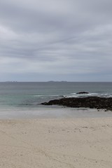 beach and sea, outer hebrides, scotland
