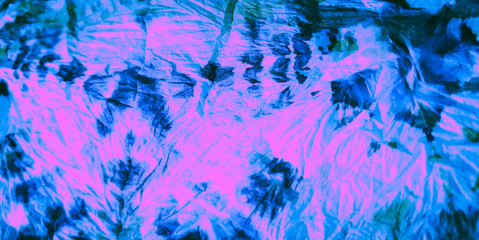 Aquarelle Print. Acid Tie Dye Grunge. Blue Handmade Dirty Art. Dirty Art Background. Watercolor Texture. Watercolor Pattern. Transparent Wallpaper. Rainbow  Brushed Graffiti. Tie Dye Batik. Neon