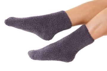 Füße mit Socken