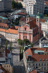 Fototapeta na wymiar Ljubljana is the capital of Slovenia