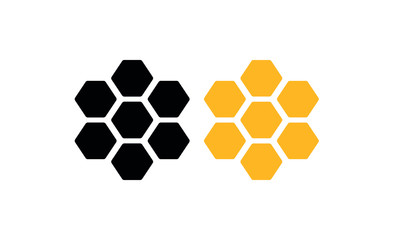 Honeycomb icon vector sign illustration