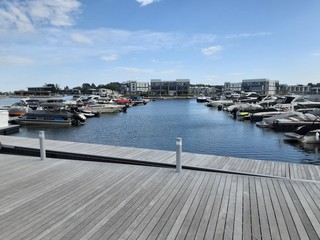 Fototapeta premium boats in the harbor
