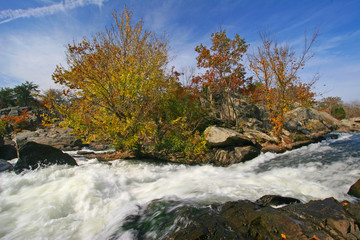 Water rapids potomac river fall