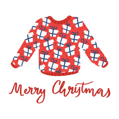 Cute ugly sweater for Christmas party