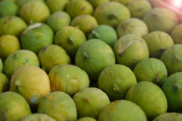 organic and fresh produce new season fig fruits