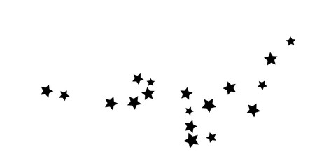 Star confetti. 