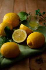 Limones naturales orgánicos 