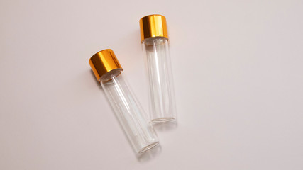 test tube without liquid