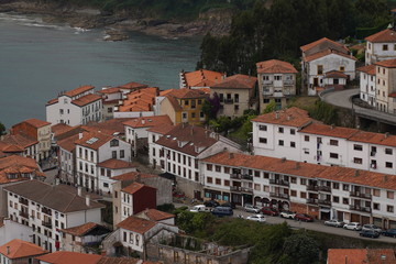 Lastres. Coastal village of Asturias. Colunga, Spain. 