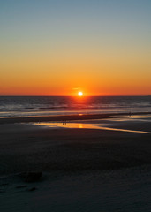 Fototapeta na wymiar Sunset at Kalaloch Beach, Olympic National Park