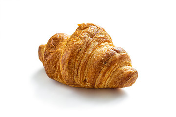 Fresh croissant with a crisp Golden crust