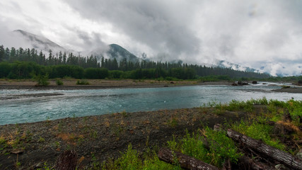 Hoh River, Hoh Rain Forest in Olympic National Park