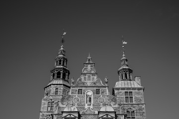 Top of the Rosenborg Castle in Copenhagen (DK)