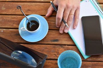 outdoor telecommuting desk