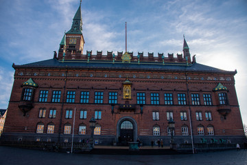 Copenhagen city hall inaugurated in 1905