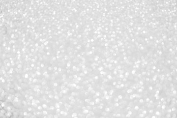 white or grey glitter texture christmas abstract background, Defocused